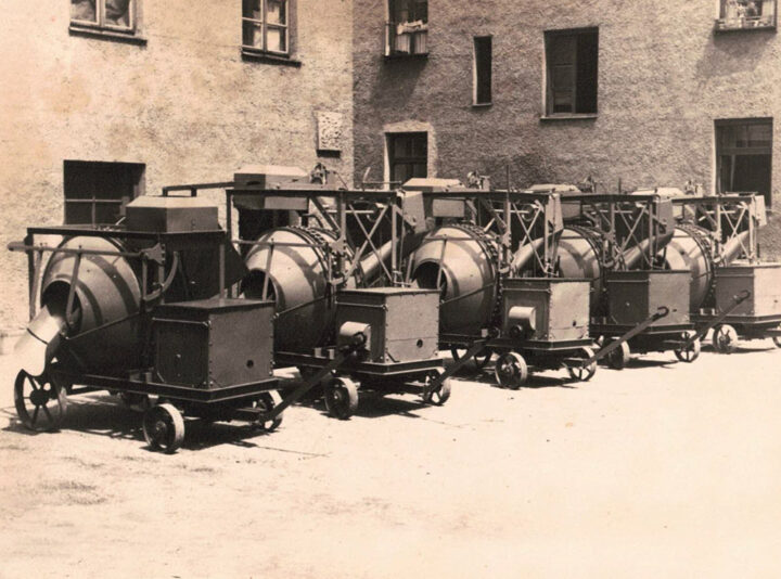 Fischbacher Baumaschinen im Jahr 1947