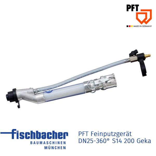 Fischbacher PFT Feinputzgerät DN25-360° S14 200 Geka