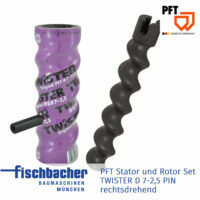 Fischbacher PFT Rotor Stator Twister D 7 2,5 rechtsdrehend