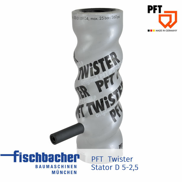 PFT Stator TWISTER D 5-2,5 PIN, rechtsdrehend