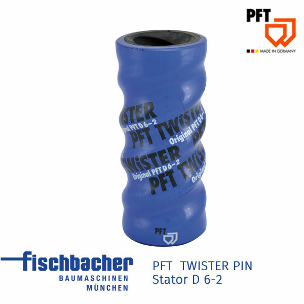 PFT Stator TWISTER D 6–2 PIN, rechtsdrehend
