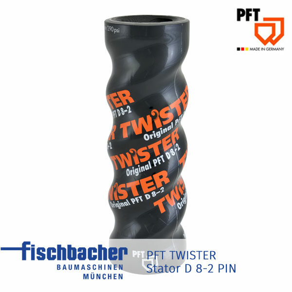 PFT Stator TWISTER D 8-2 PIN, rechtsdrehend
