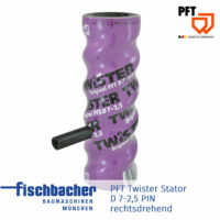 Fischbacher PFT Twister Stator D 7-2,5 PIN, rechtsdrehend