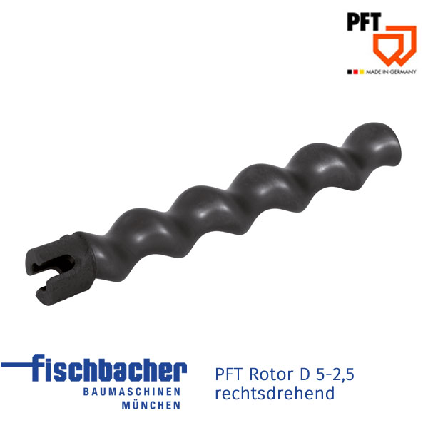 Fischbacher PFT Rotor D 5-2,5 rechtsdrehend