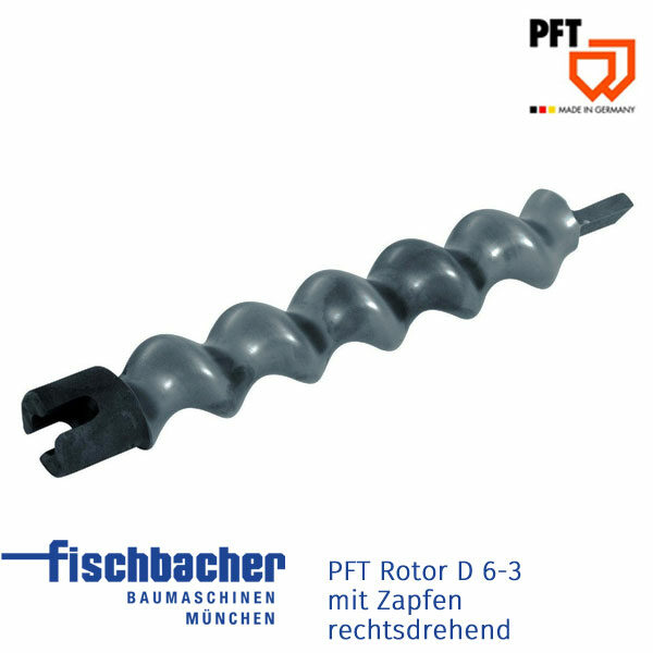Fischbacher PFT Rotor D 7-2,5 neXt Generation, mit Zapfen, rechtsdrehend