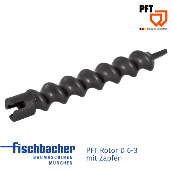 Fischbacher PFT Rotor D 6-3 mit Zapfen, rechtsdrehend