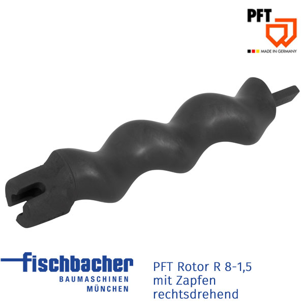 Fischbacher PFT Rotor R 8-1,5 mit Zapfen, rechtsdrehend