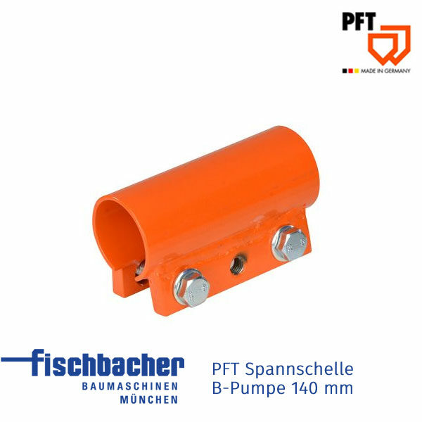 Fischbacher Spannschelle B-Pumpe 140 mm 00446538
