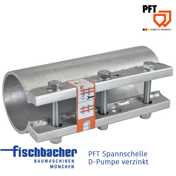 Fischbacher Spannschelle D-Pumpe verzinkt 00526014