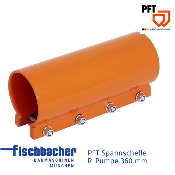 Fischbacher Spannschelle R-Pumpe 360 mm 20117810