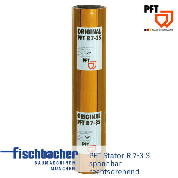 Fischbacher PFT Stator R 7-3 spannbar, rechtsdrehend