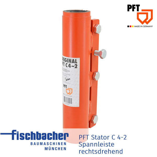 Fischbacher PFT Stator C 4-2 Spannleiste, rechtsdrehend