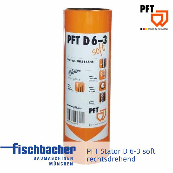 Fischbacher PFT Stator D 6-3 wf soft, rechtsdrehend