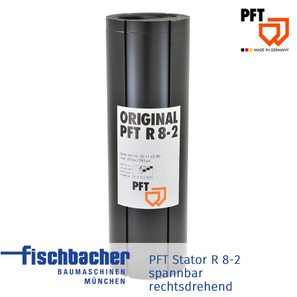 Fischbacher PFT Stator R 8-2 spannbar, rechtsdrehend