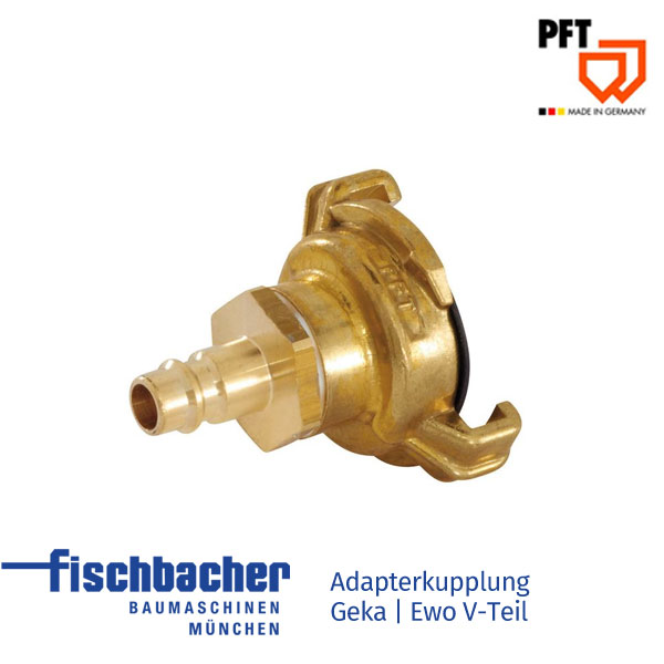 Fischbacher Adapterkupplung Geka | Ewo V-Teil 00419213