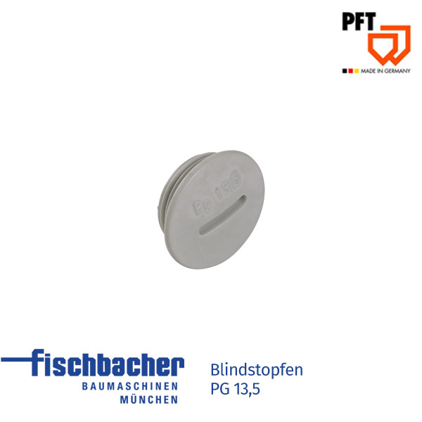 Fischbacher PFT Blindstopfen PG 13,5 00022005