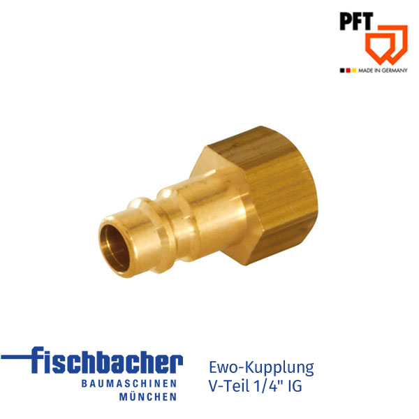 Fischbacher Ewo-Kupplung V-Teil 1/4" IG 00058053