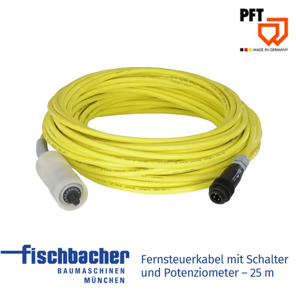 Fischbacher Fernsteuerkabel mit Schalter und Potenziometer 25m 00047489