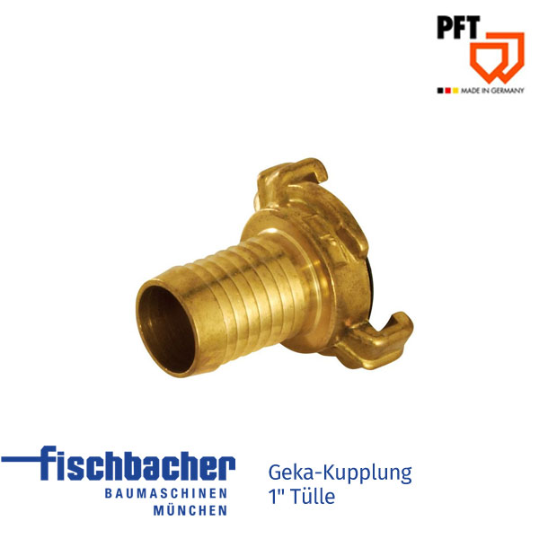 Fischbacher Geka-Kupplung 1" Tülle 20201610