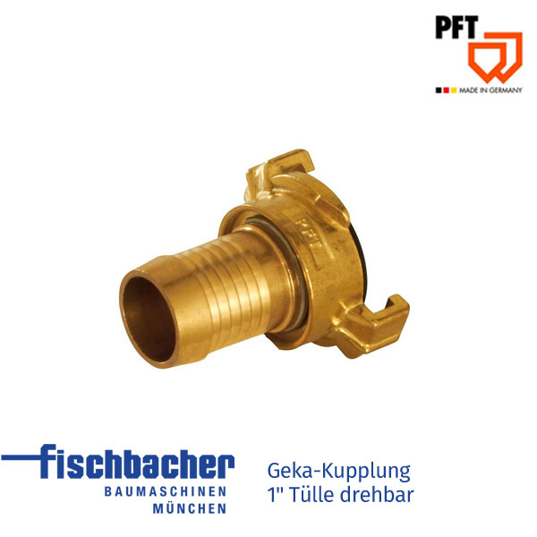 Fischbacher Geka-Kupplung 1" Tülle drehbar 20201620