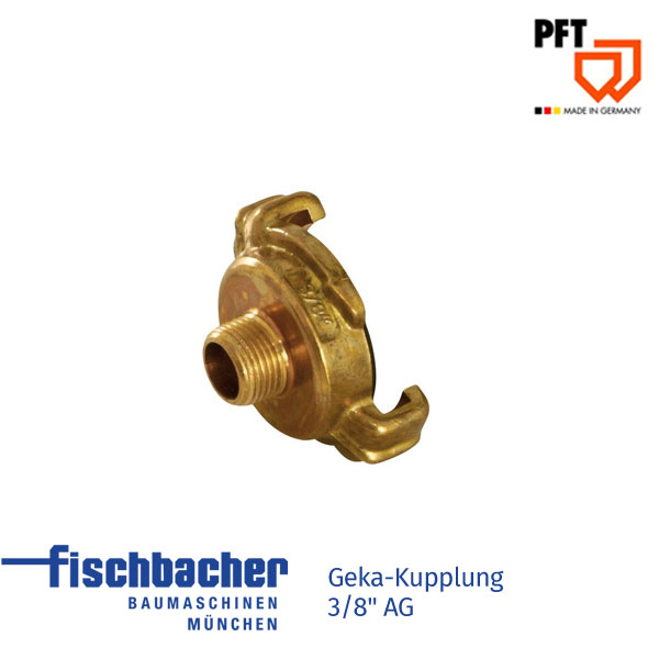 Fischbacher Geka-Kupplung 3/8" AG 20201000