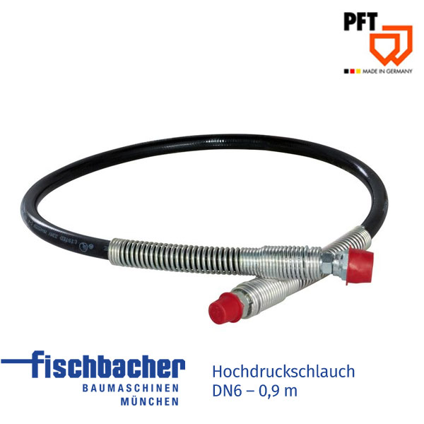 Fischbacher Hochdruckschlauch DN6 0,9m 00096130