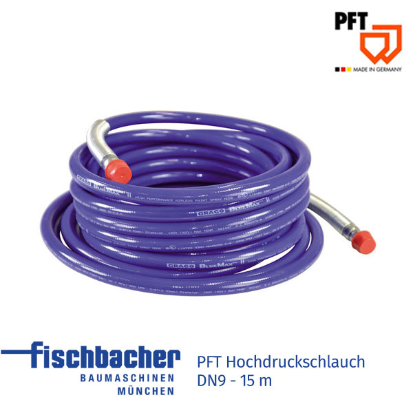 Fischbacher Hochdruckschlauch DN9 15m 00096129