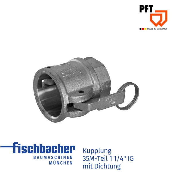 Fischbacher Kupplung 35V-Teil 1 1/4" IG mit Dichtung 20200790