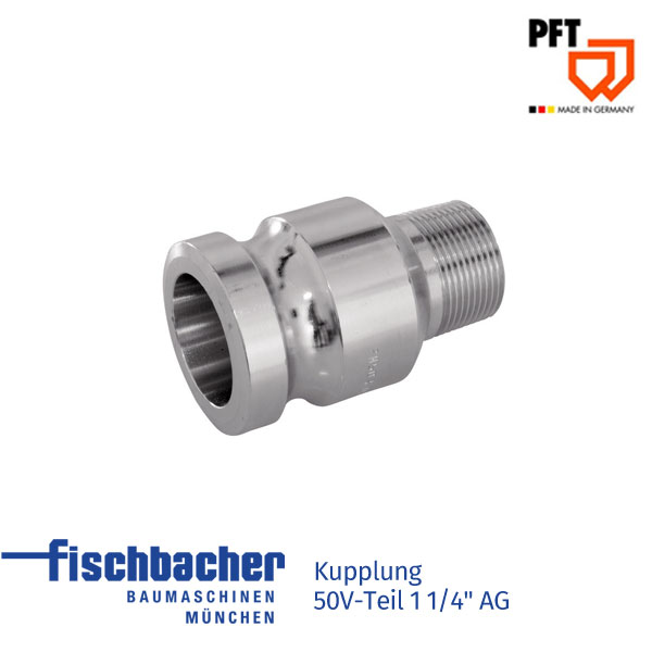 Fischbacher Kupplung 50V-Teil 1 1/4" AG 20200793
