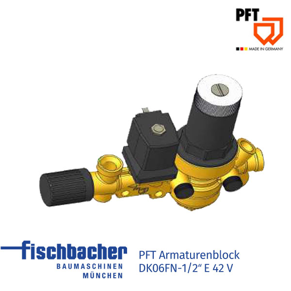 Fischbacher PFT Armaturenblock DK06FN 1/2" E 42V 00039286