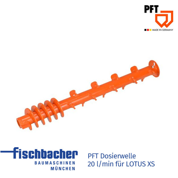 Fischbacher PFT Dosierwelle 20l/min LOTUS XS 00246205