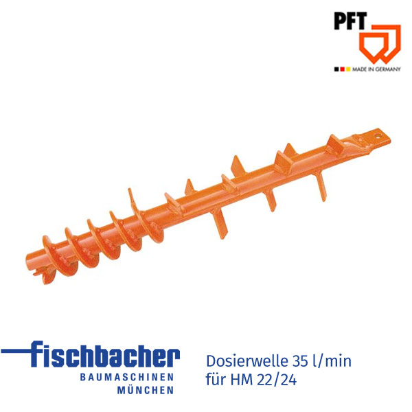 Fischbacher PFT Dosierwelle 35l/min HM22 HM24 00002569
