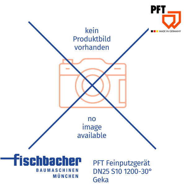 Fischbacher PFT Feinputzgerät Dn25 S10 1200-30 Geka 00247007