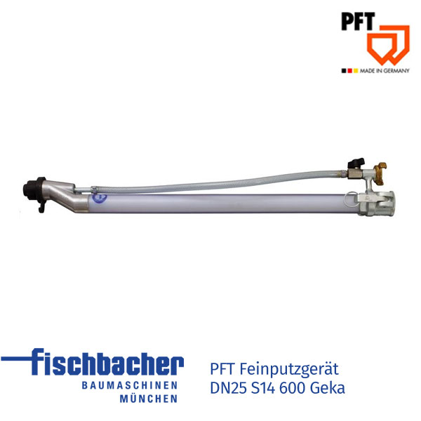 Fischbacher PFT Feinputzgerät DN25 S14 600 Geka 20190013