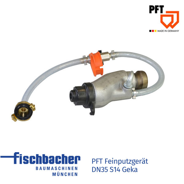 Fischbacher PFT Feinputzgerät DN35 S14 Geka 00006928
