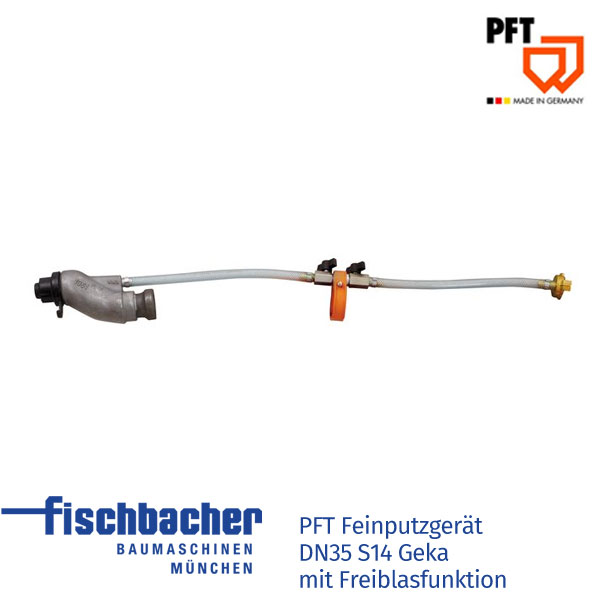 Fischbacher PFT Feinputzgerät DN35 S14 Geka 20196000