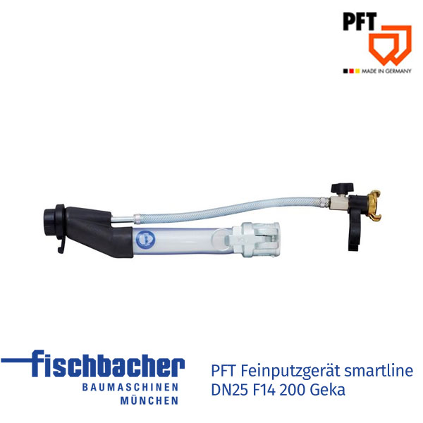 Fischbacher PFT Feinputzgerät smartline DN25 F14 200 Geka 00211091