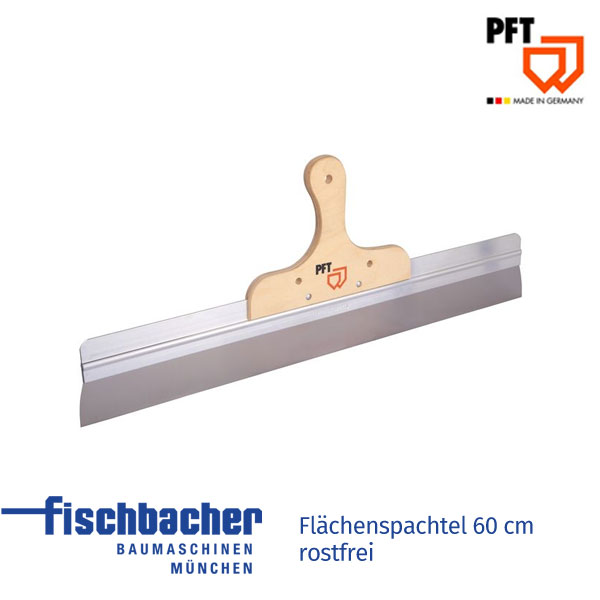 Fischbacher PFT Flächenspachtel 60 cm rostfrei 20222900