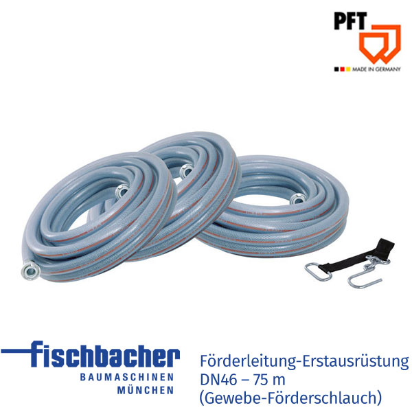 Fischbacher PFT Förderleitung-Erstausrüstung DN46 75m 20650500