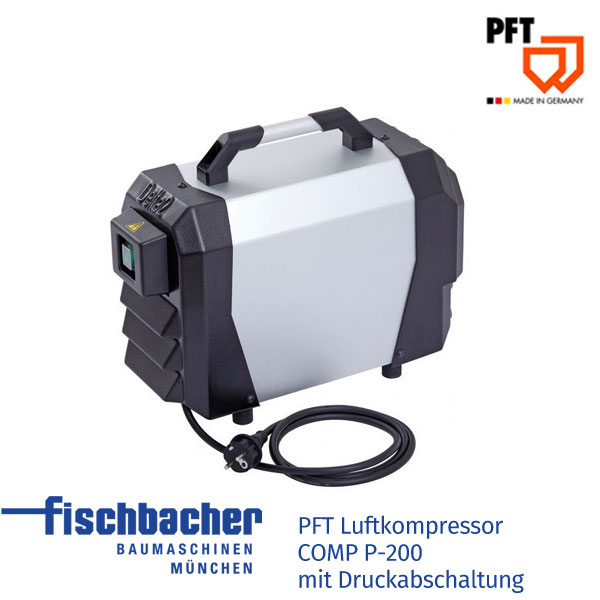 Fischbacher PFT Luftkompressor COMP M200 mit Druckabschaltung 00196221