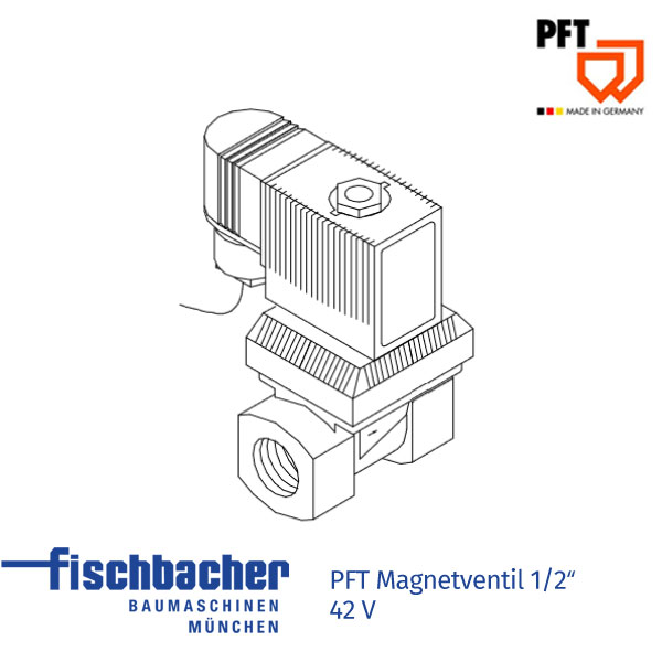 Fischbacher PFT Magnetventil 1/2" 42V 20152613