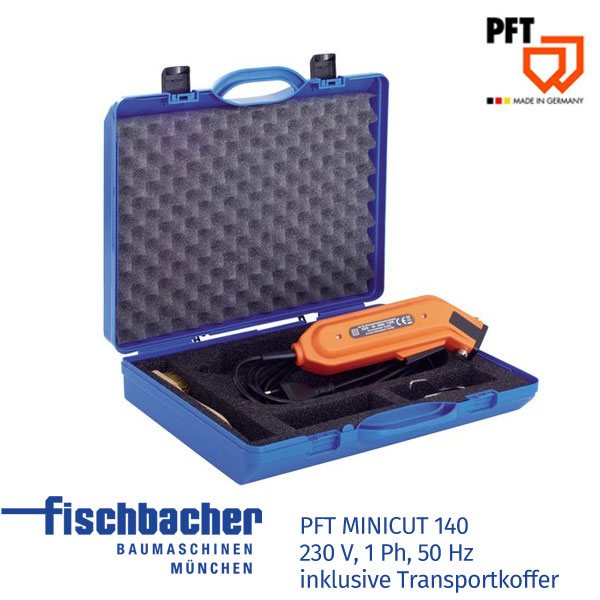 Fischbacher PFT MINICUT 140 inklusive Transportkoffer 00020657