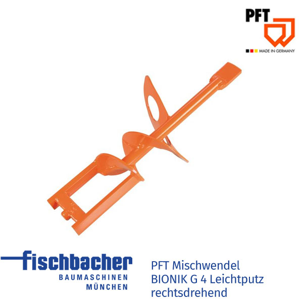 Fischbacher PFT Mischwendel BIONIK G4 Leichtputz 00540390