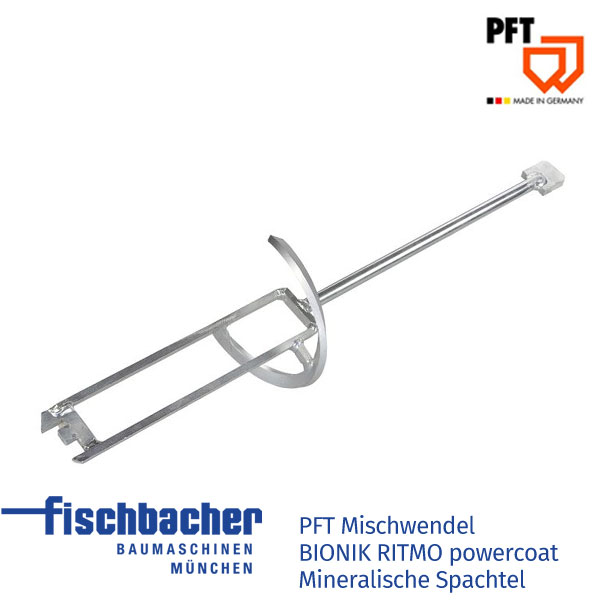 Fischbacher PFT Mischwendel BIONIK RITMO powercoat verzinkt linkdrehend 00578535