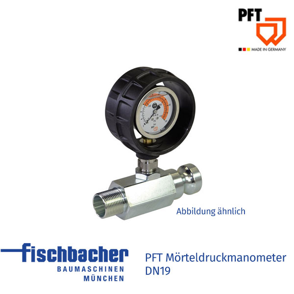 Fischbacher PFT Mörteldruckmanometer DN19 00008726
