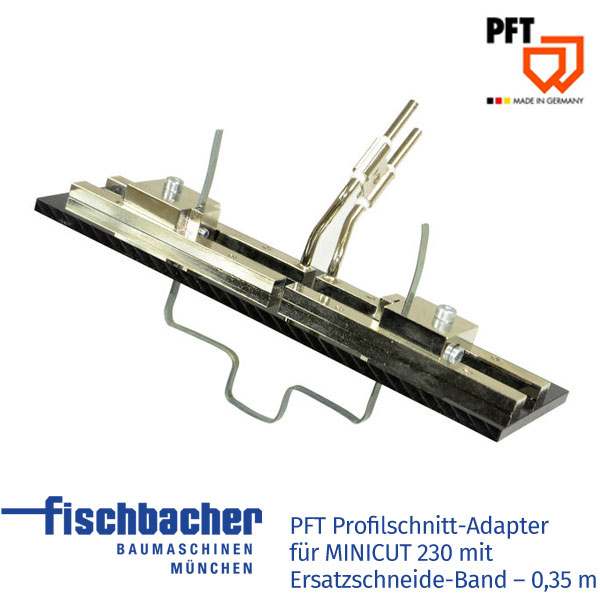 Fischbacher PFT Profilschnitt-Adapter für MINICUT 230 mit Ersatzschneide-Band 35cm 00285529