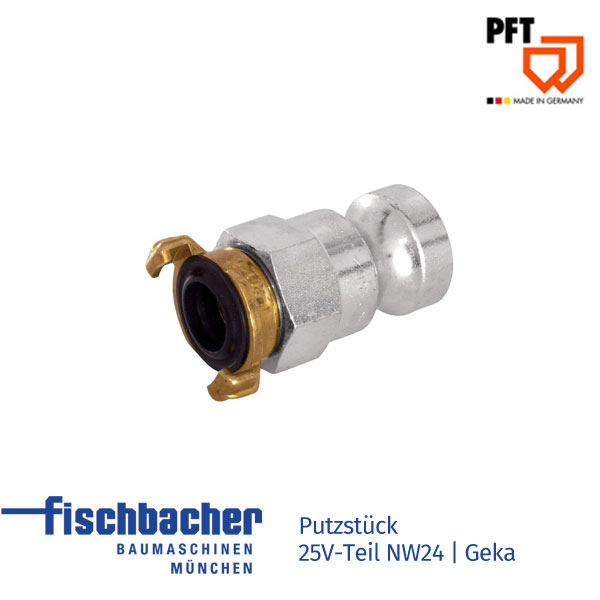 Fischbacher PFT Putzstück 25V-Teil NW24 Geka 20199500