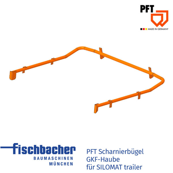 Fischbacher PFT Scharnierbügel GFK-Haube SILOMAT trailer 20576902