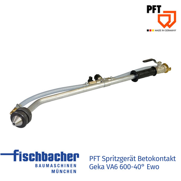 FischbacherPFT Spritzgerät Betokontakt Geka VA6 Ewo 00056674