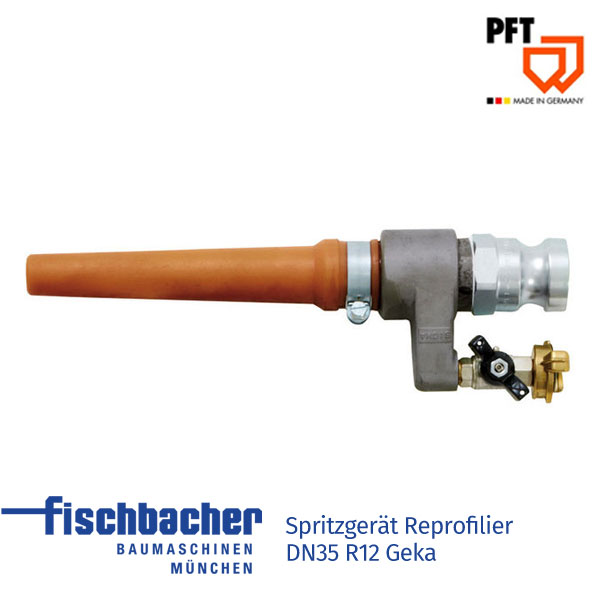 Fischbacher PFT Spritzgerät Reprofilier R12 Geka 20196300